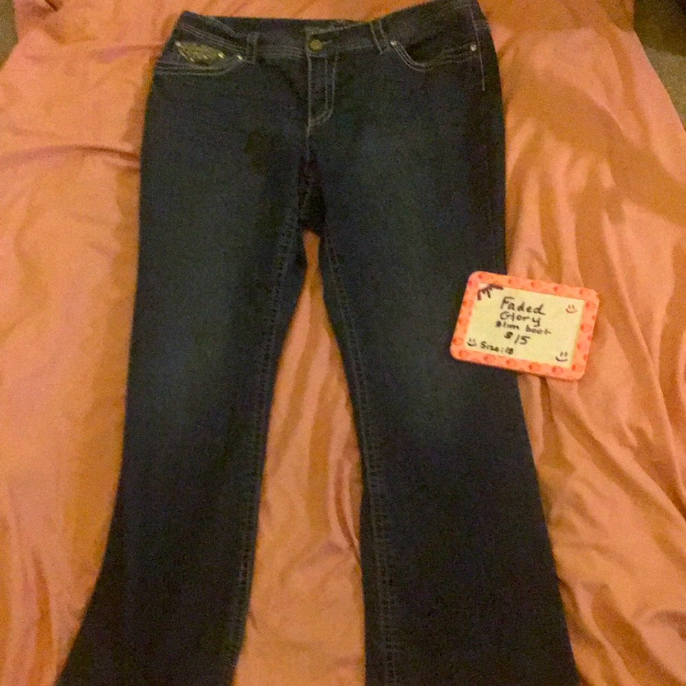 Faded Glory Slim Boot